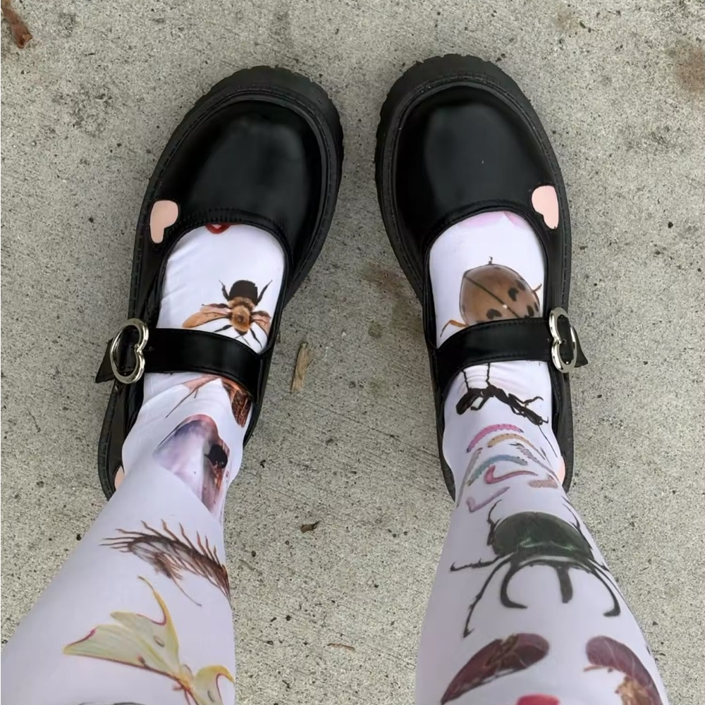 Bug Lover Weirdcore Leggings Tights Kawaii - Picture 5 of 5